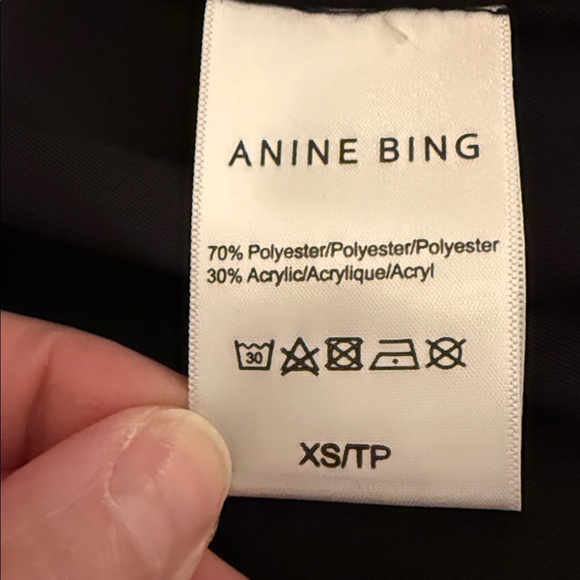 ANINE BING “Oakley” Cozy Plaid Sherpa Shacket Jacket - Picture 5 of 6